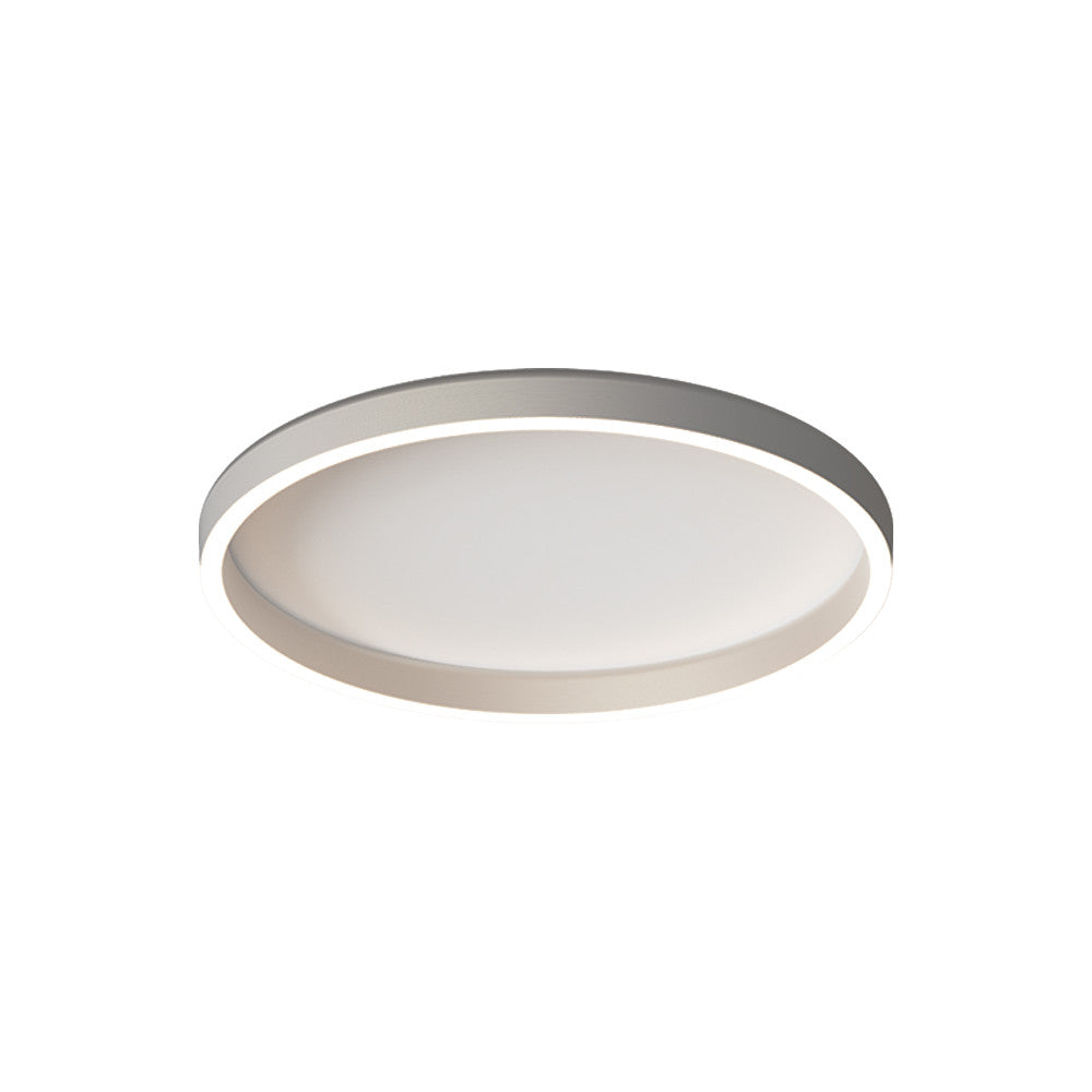 Plafonnier ZAMBELIS D590 41W CCT Dimmable DESIGN Argent Brosse 25165