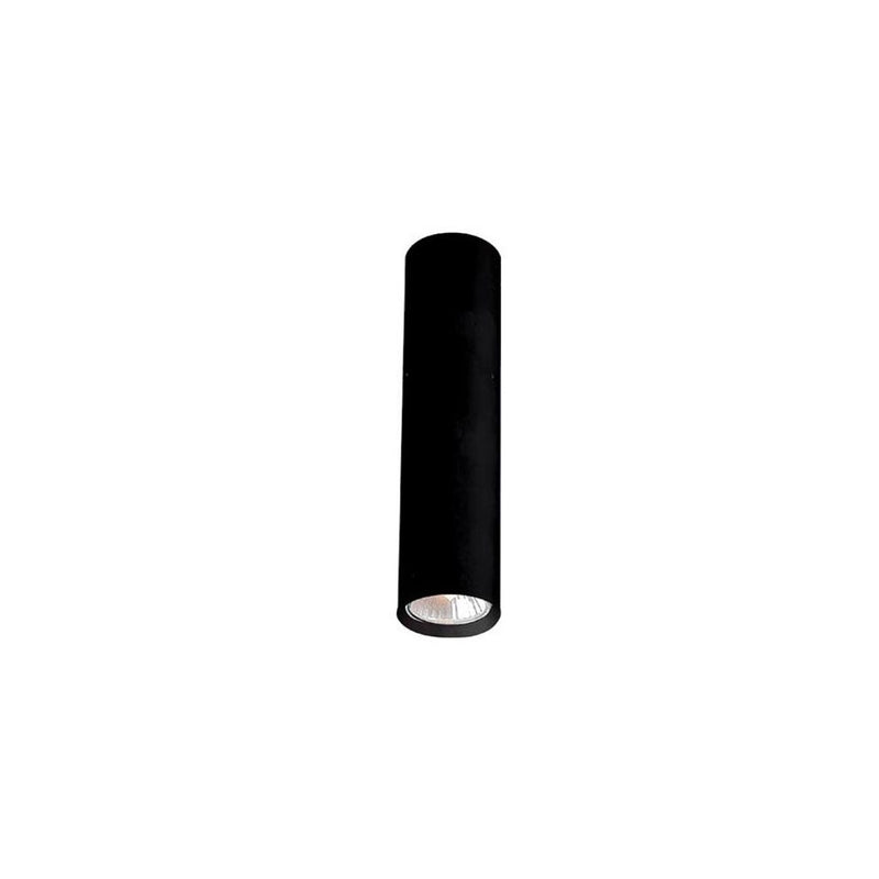 Plafonnier ZAMBELIS D60 GU10 25cm DESIGN Noir Sable Sans Source 1568-B