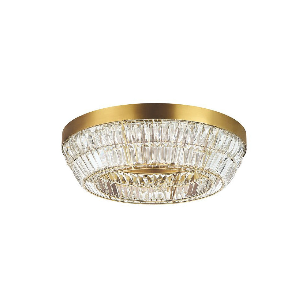 Plafonnier ZAMBELIS D600 38W Dimmable DESIGN Bronze 23047