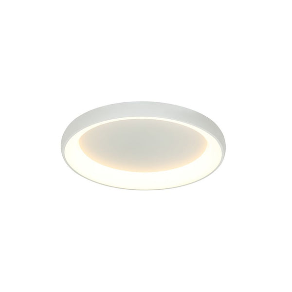 Plafonnier ZAMBELIS D600 43W DESIGN Blanc Sable 2049