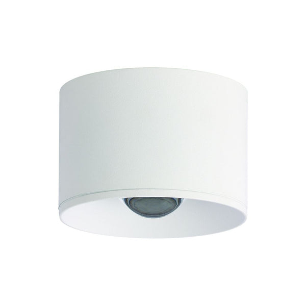 Plafonnier ZAMBELIS D80 12W IP54 DESIGN Blanc Sable S132