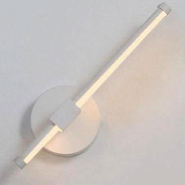 Vue rapprochée sur fond clair, version blanche du luminaire éclairé