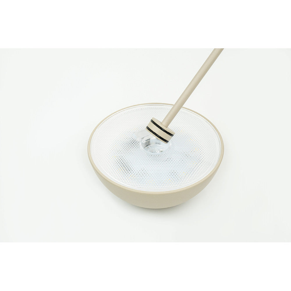 Lampe sur Table Exterieur ZAMBELIS Tactile D130 2W Dimmable IP44 DESIGN Sable E486