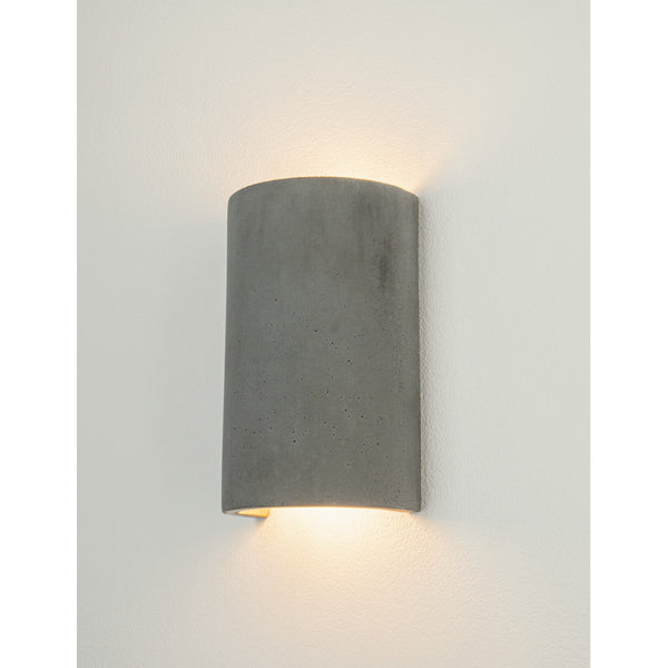Applique Murale ZAMBELIS 2xG9 Direct/Indirect DESIGN Beton Sans Source 25384