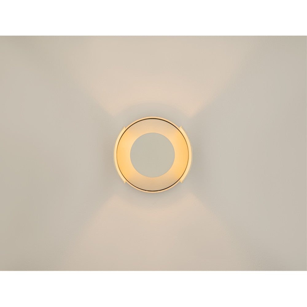 Applique Exterieure ZAMBELIS D110 G9 IP65 DESIGN Blanc Sans Source E439