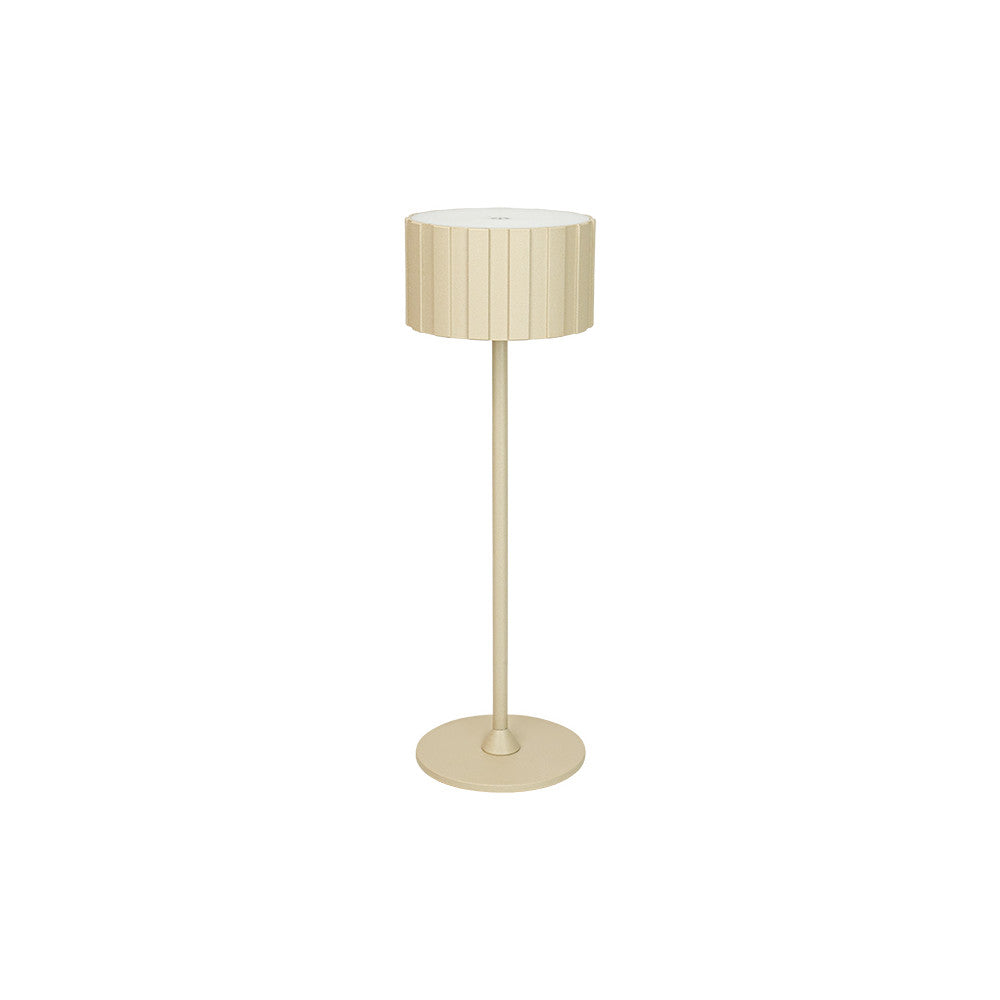 Lampe sur Table Exterieur ZAMBELIS Tactile D86 2W CCT Dimmable IP44 DESIGN Sable E488