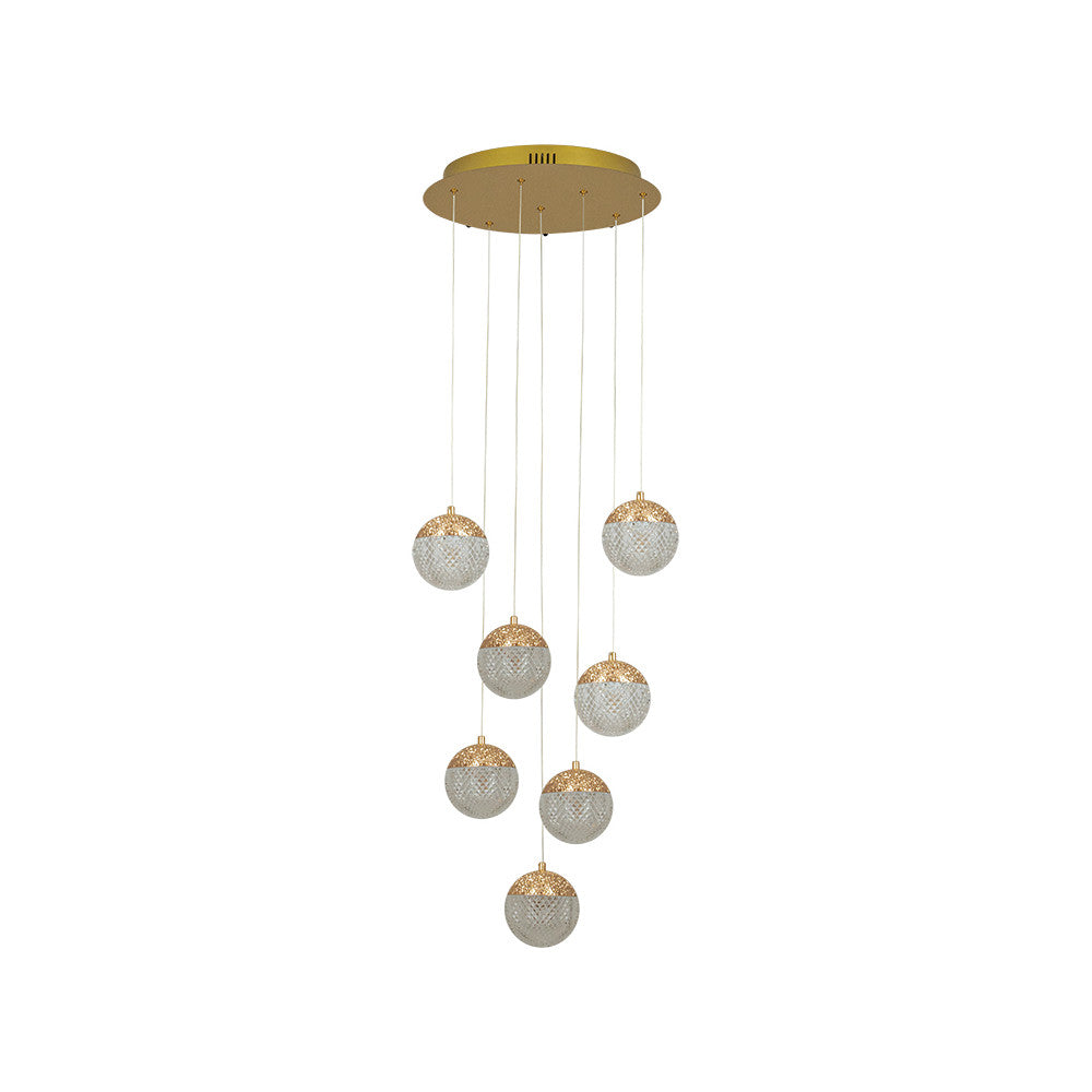 Suspension ZAMBELIS D430 52W Dimmable DESIGN Or Mat 25325