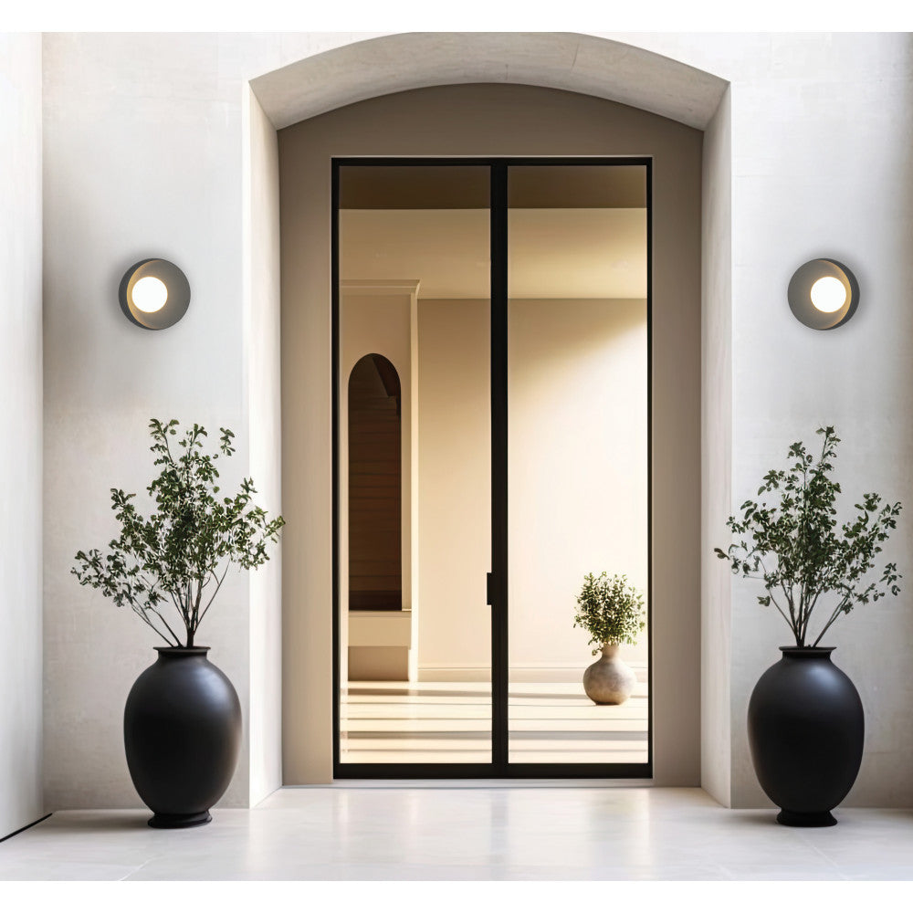 Applique Exterieure ZAMBELIS D180 6W IP54 ZAMBELIS DESIGN Graphite E413
