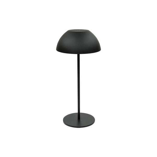 Lampe sur Table Exterieur ZAMBELIS Tactile D130 2W Dimmable IP44 DESIGN Noir Sable E485