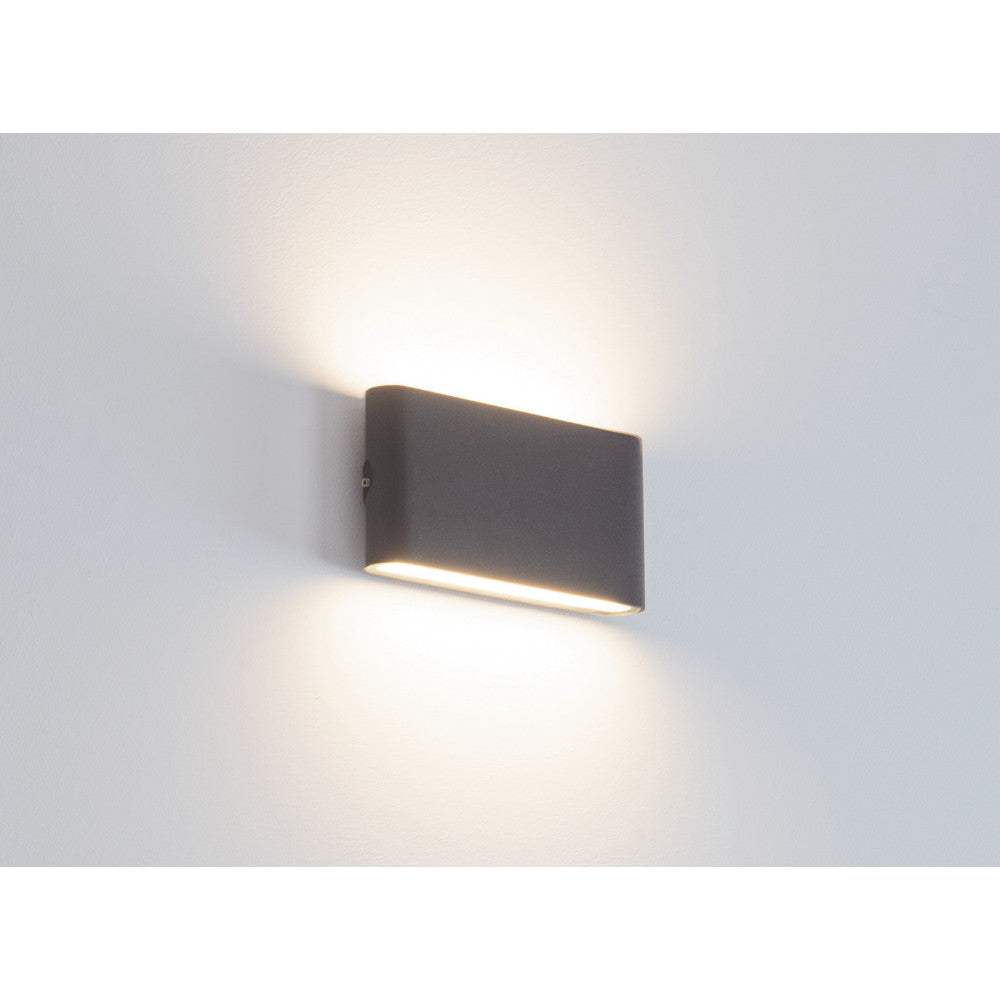 Applique Exterieure ZAMBELIS 12W IP65 DESIGN Graphite E239