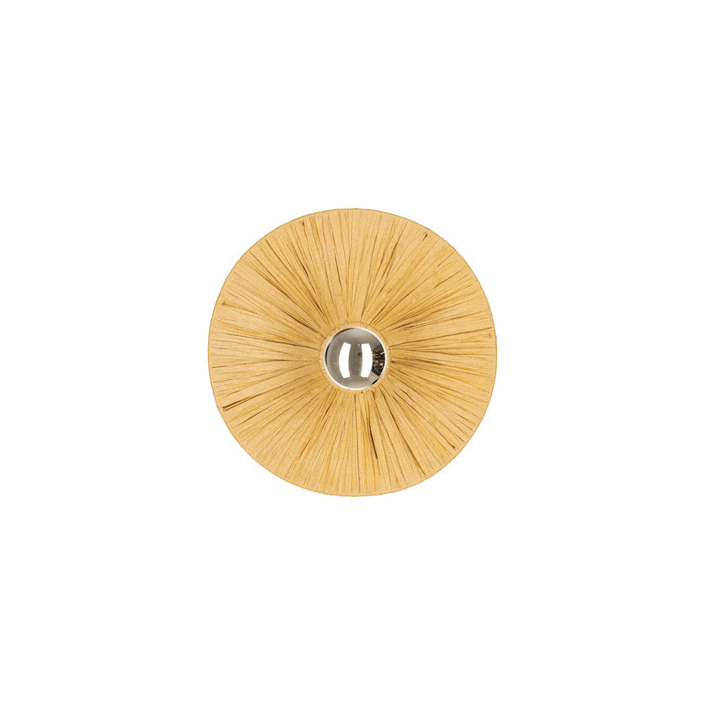 Applique Murale ZAMBELIS D250 E27 DESIGN Rotin Sans Source 25454