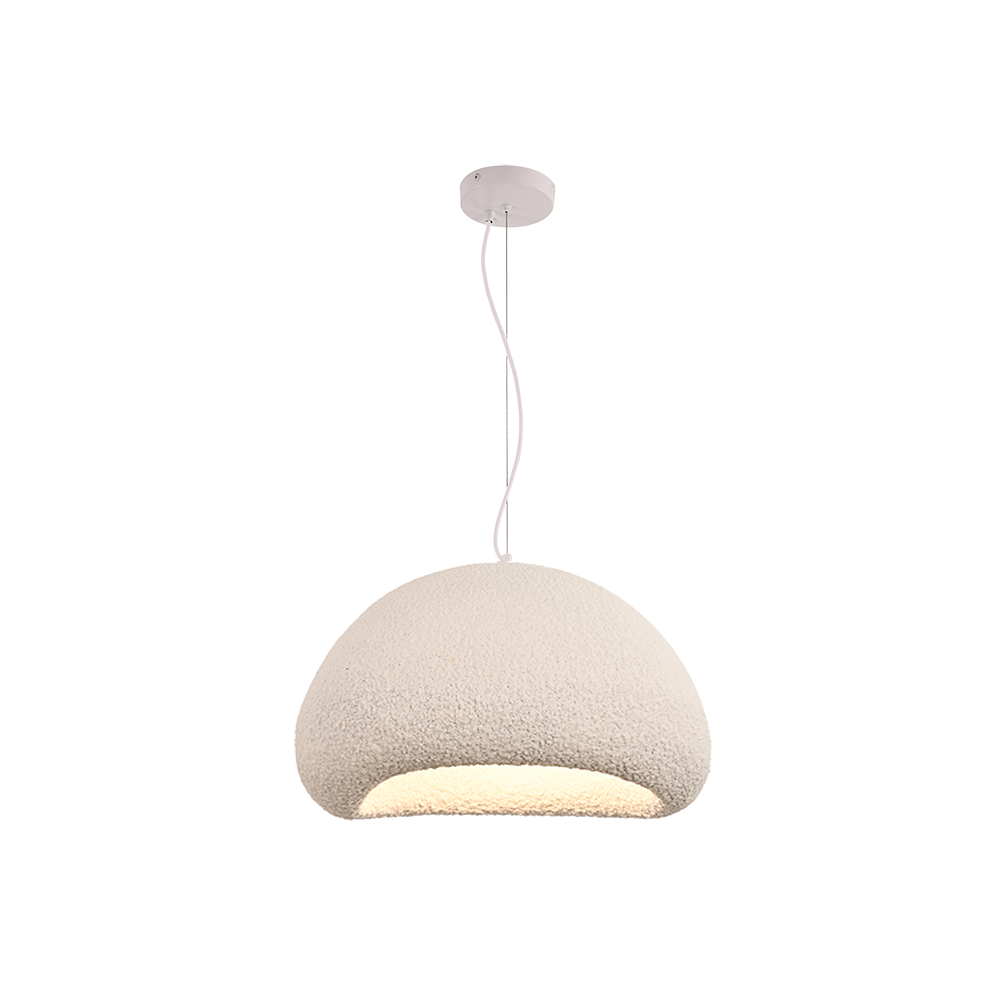 Suspension ZAMBELIS D800 E27 DESIGN Blanc Sans Source 23342