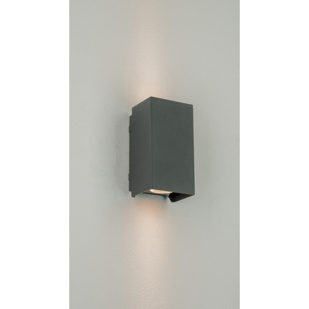 Applique Exterieure ZAMBELIS 2x3W Direct/Indirect IP65 DESIGN Graphite E412