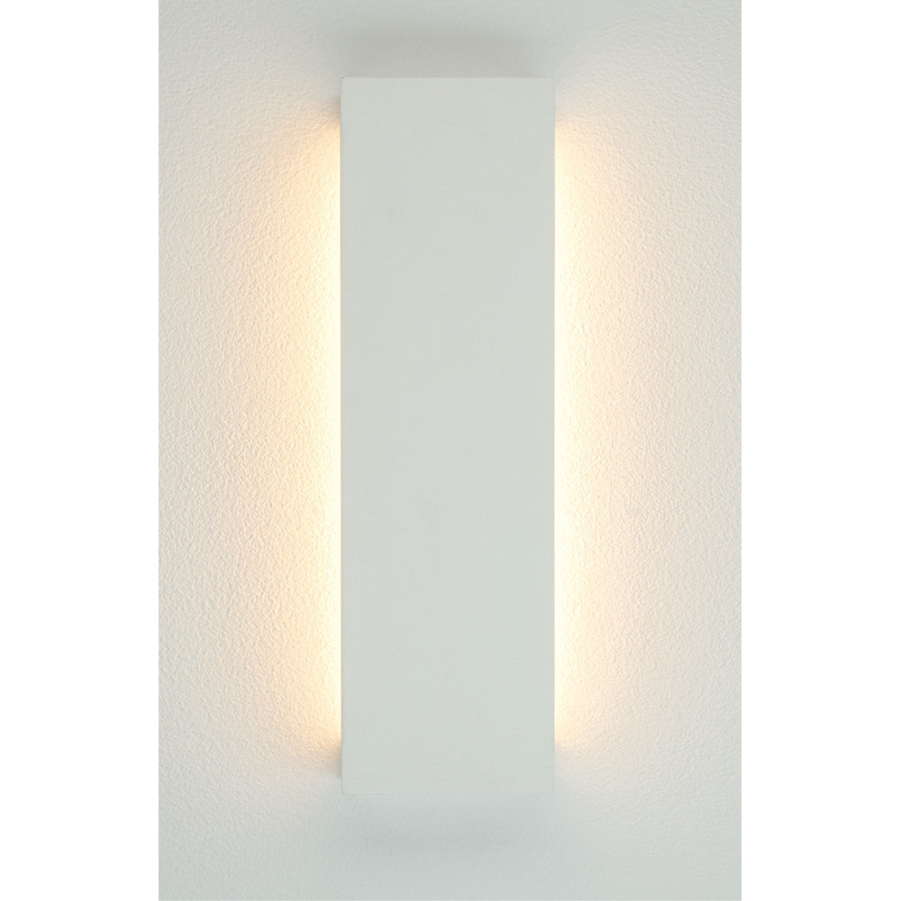 Applique Murale ZAMBELIS 8W Direct/Indirect DESIGN Blanc Platre 25380
