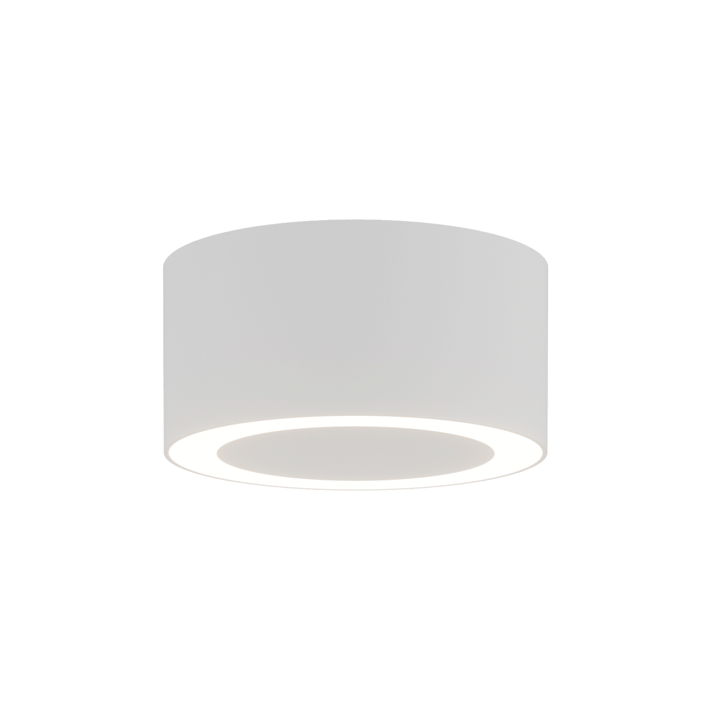 Plafonnier ZAMBELIS D100 7W DESIGN Blanc Sable Avec Driver 25310