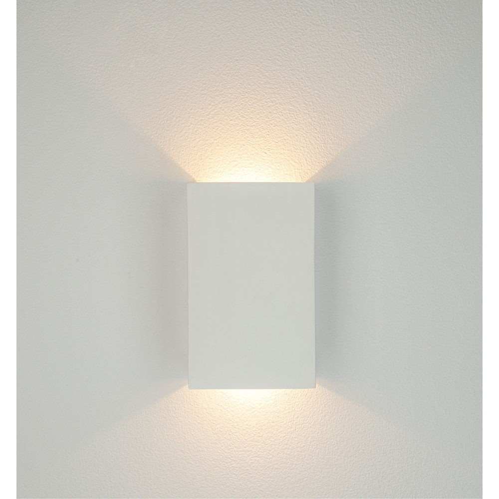 Applique Murale ZAMBELIS 5W Direct/Indirect DESIGN Blanc Platre 25379