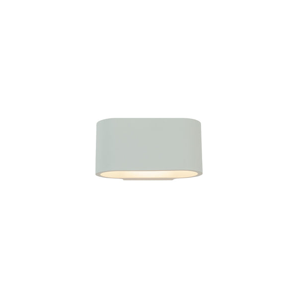 Applique Murale ZAMBELIS G9 Direct/Indirect DESIGN Blanc Platre Sans Source 25382