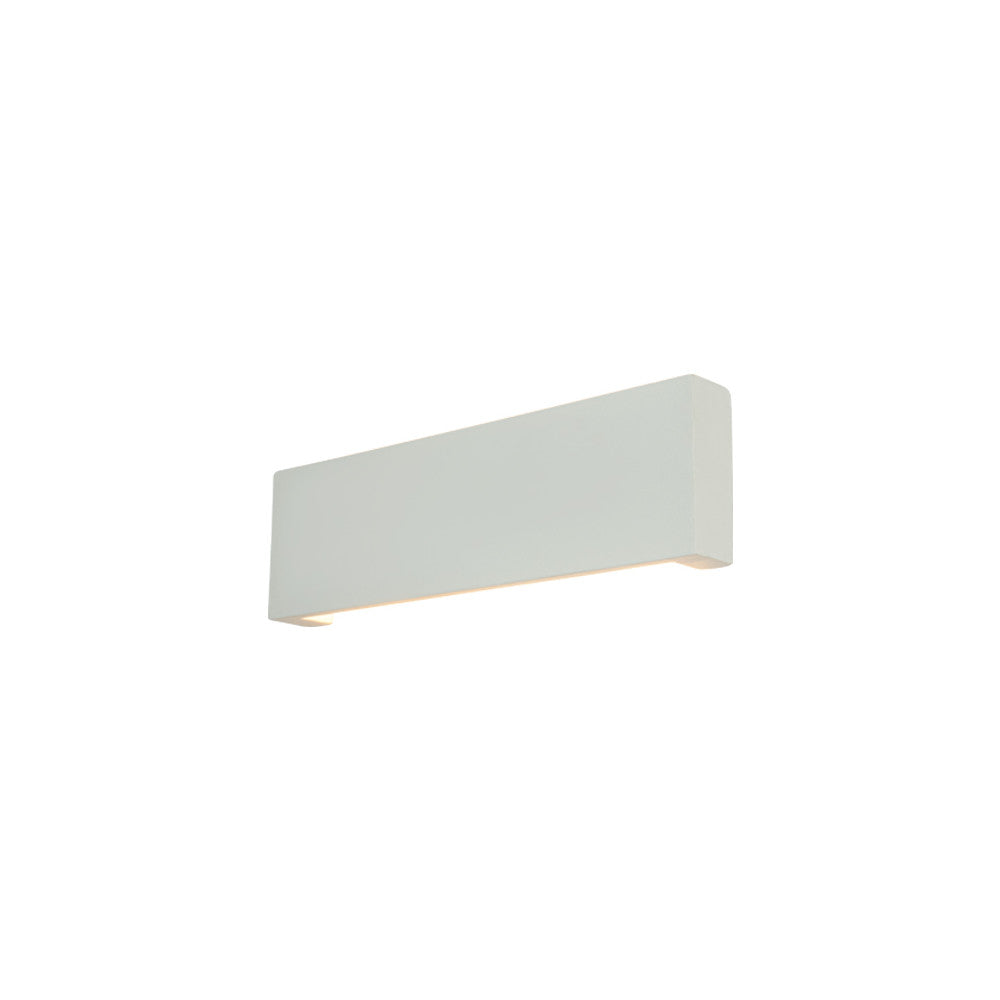 Applique Murale ZAMBELIS 8W Direct/Indirect DESIGN Blanc Platre 25380