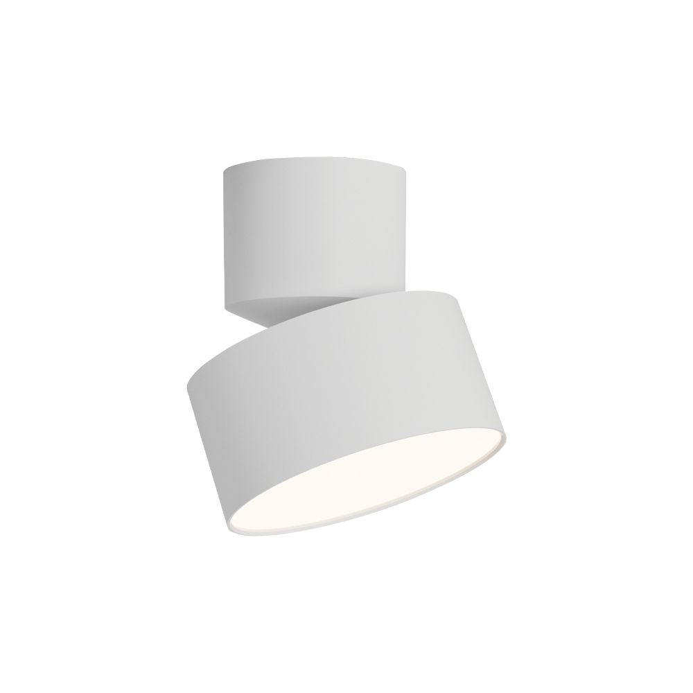 Plafonnier Orientable ZAMBELIS D110 DESIGN Blanc Sable 25313