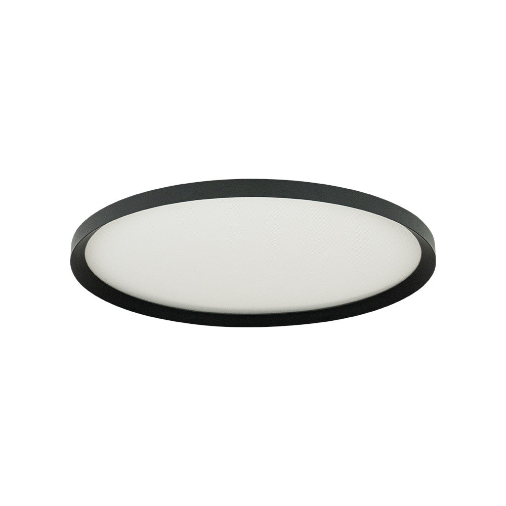 Plafonnier ZAMBELIS D650 56W CCT Dimmable DESIGN Noir Sable 25200
