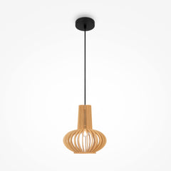 Roots black pendant light