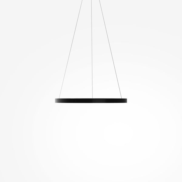 Rim black pendant light