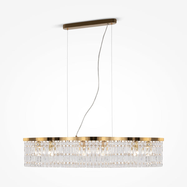 Dune gold pendant light