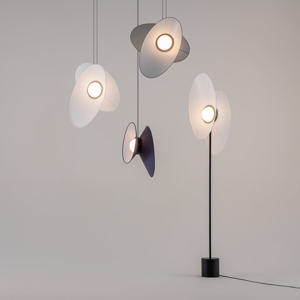 Evolution Lampadaire noir