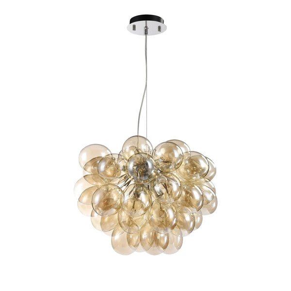 Balbo silver pendant light