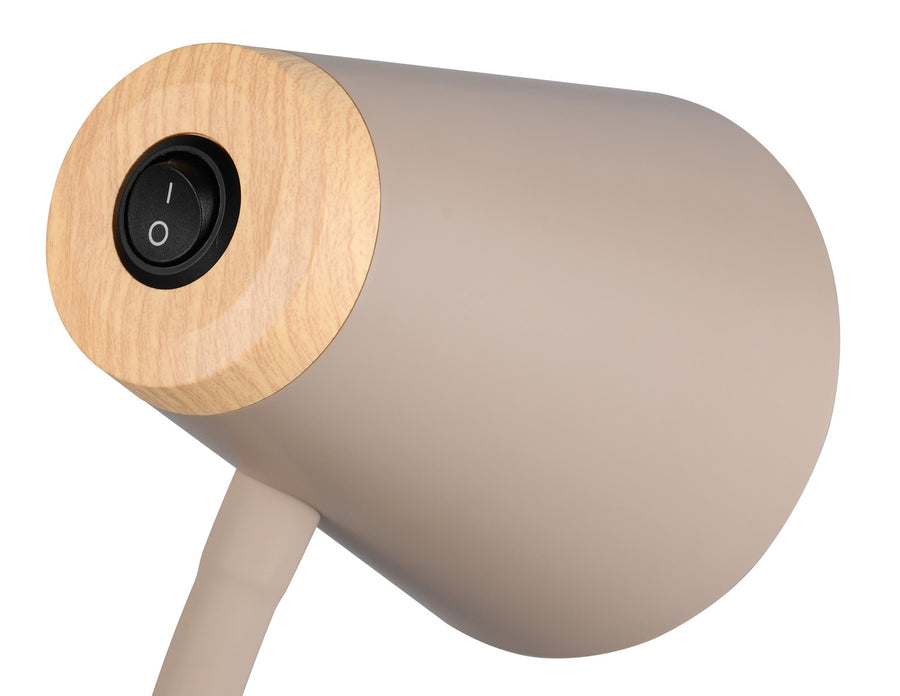 Lampe de bureau Pongo beige