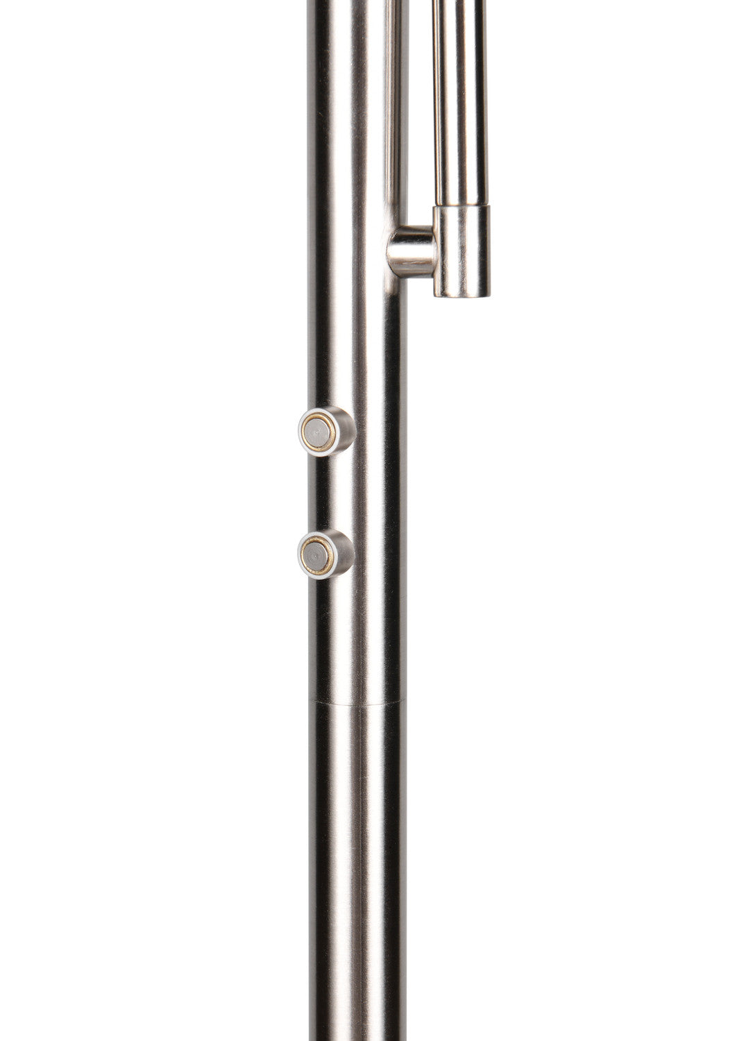 Lampadaire Palermo nickel satiné