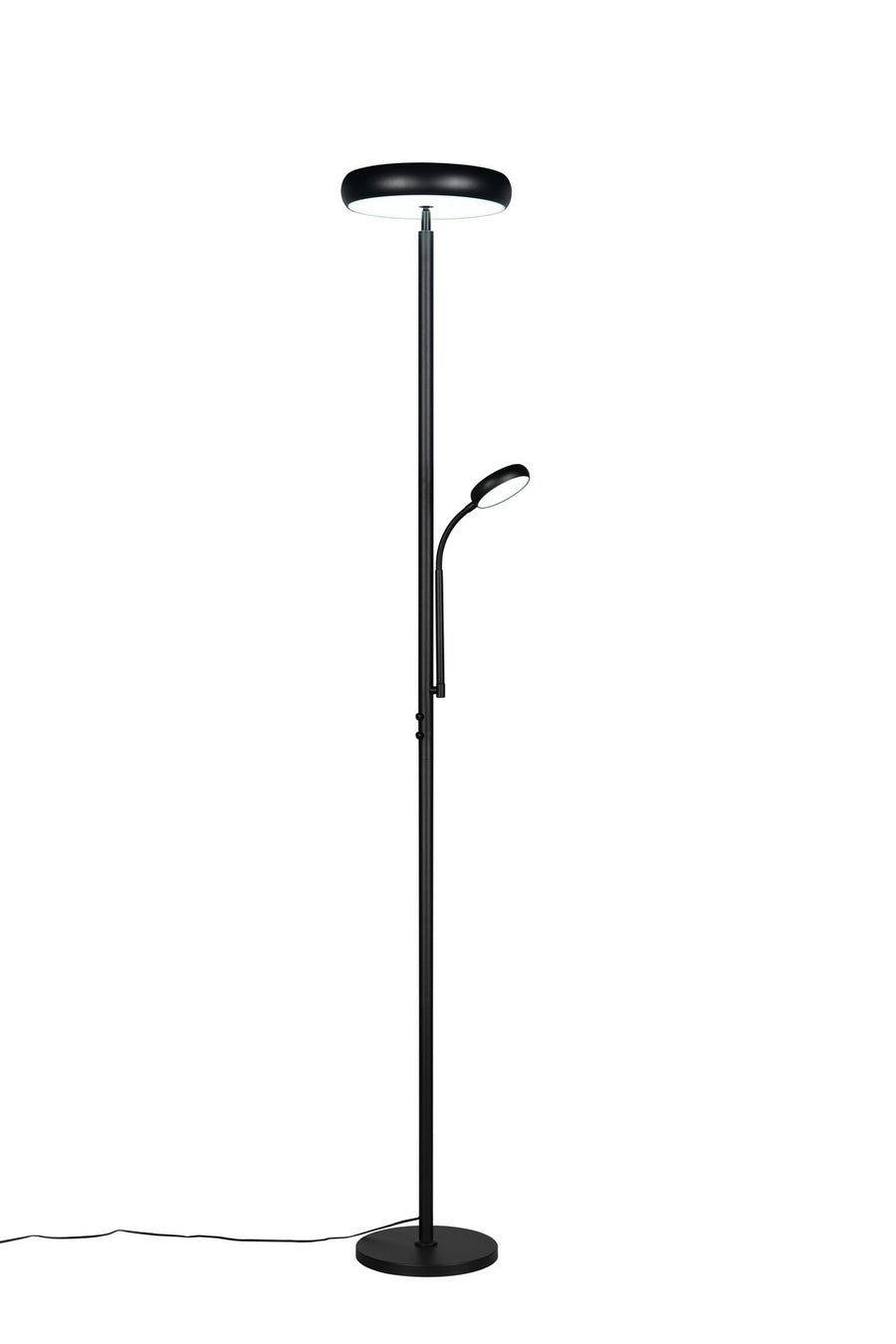 Lampadaire Palermo noir mat