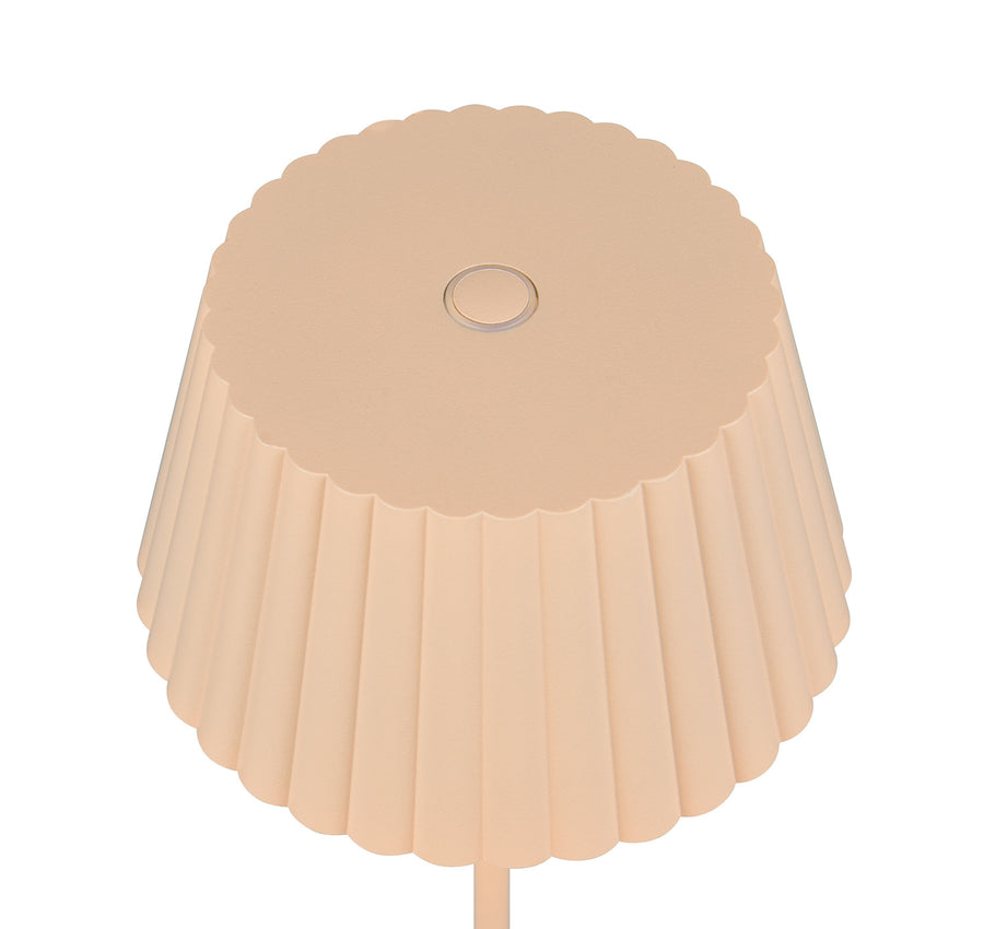 Lampadaire extérieur Suarez beige
