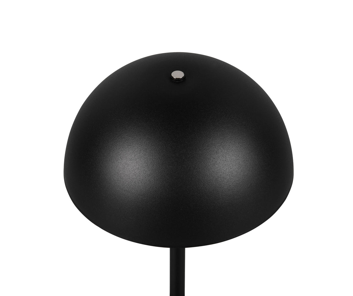 Lampe à poser Munoz noire mat