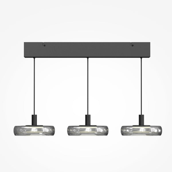 Float black pendant light
