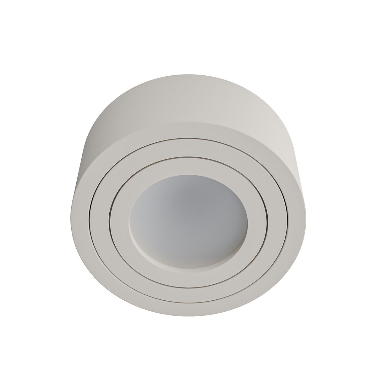 Spot plafond LED Rullo mini taupe, IP44