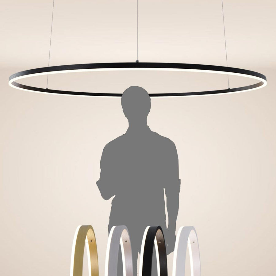 Suspension LED Ring, Ø 150 cm