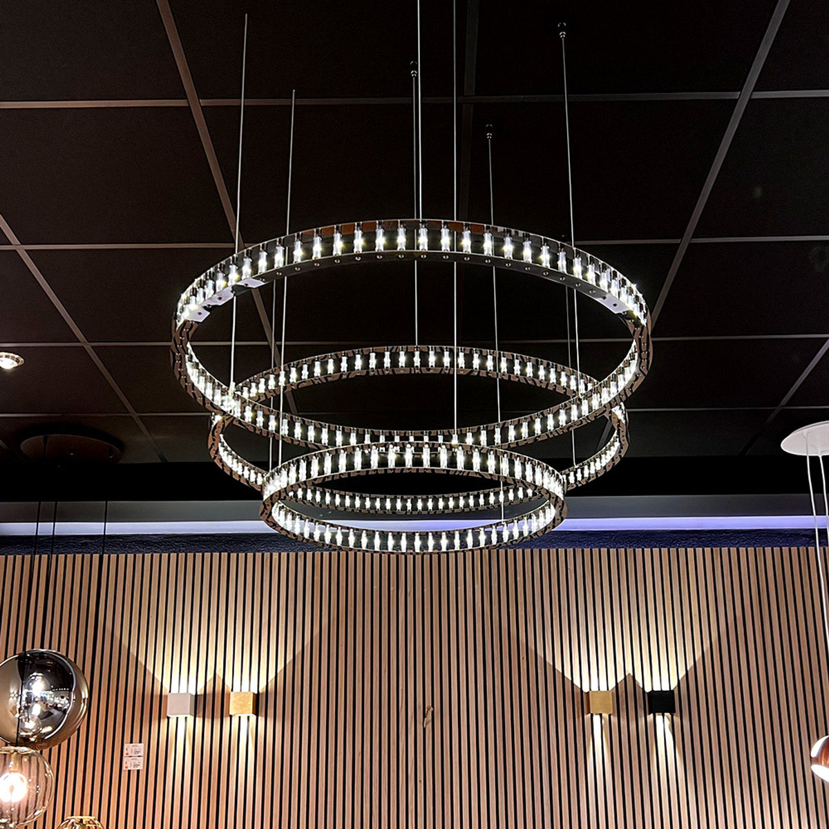 Suspension LED Atom Ring