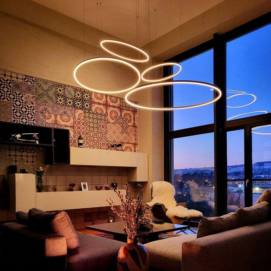Suspension LED Ring, Ø 60 cm