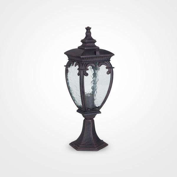 Flower outdoor light bronze