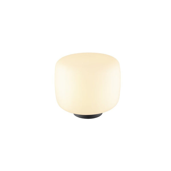 Lampe à poser Pantilo blanche, Ø 23 cm