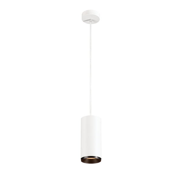 Suspension Numinos blanche et noire, H 21,3 cm
