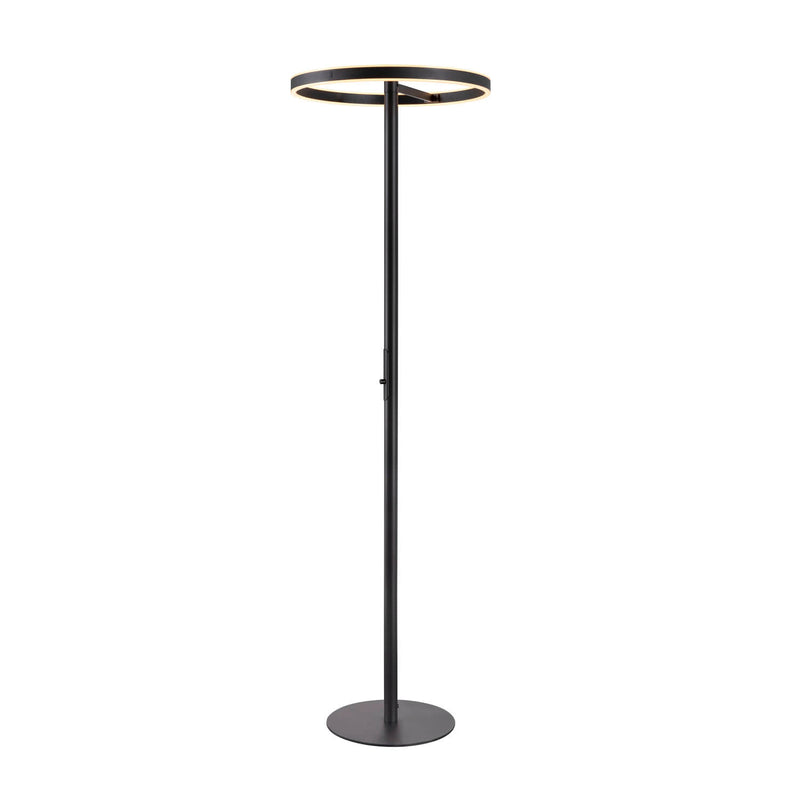 Lampadaire ONE noir, H 196 cm