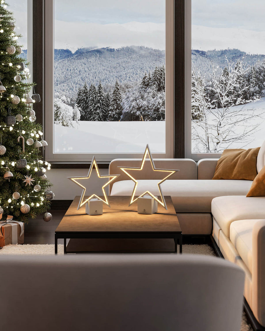 Lampe extérieure Lucy 2.0 argentée