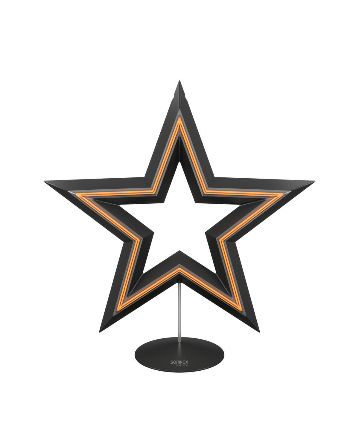 Lampe extérieure Freestar noire