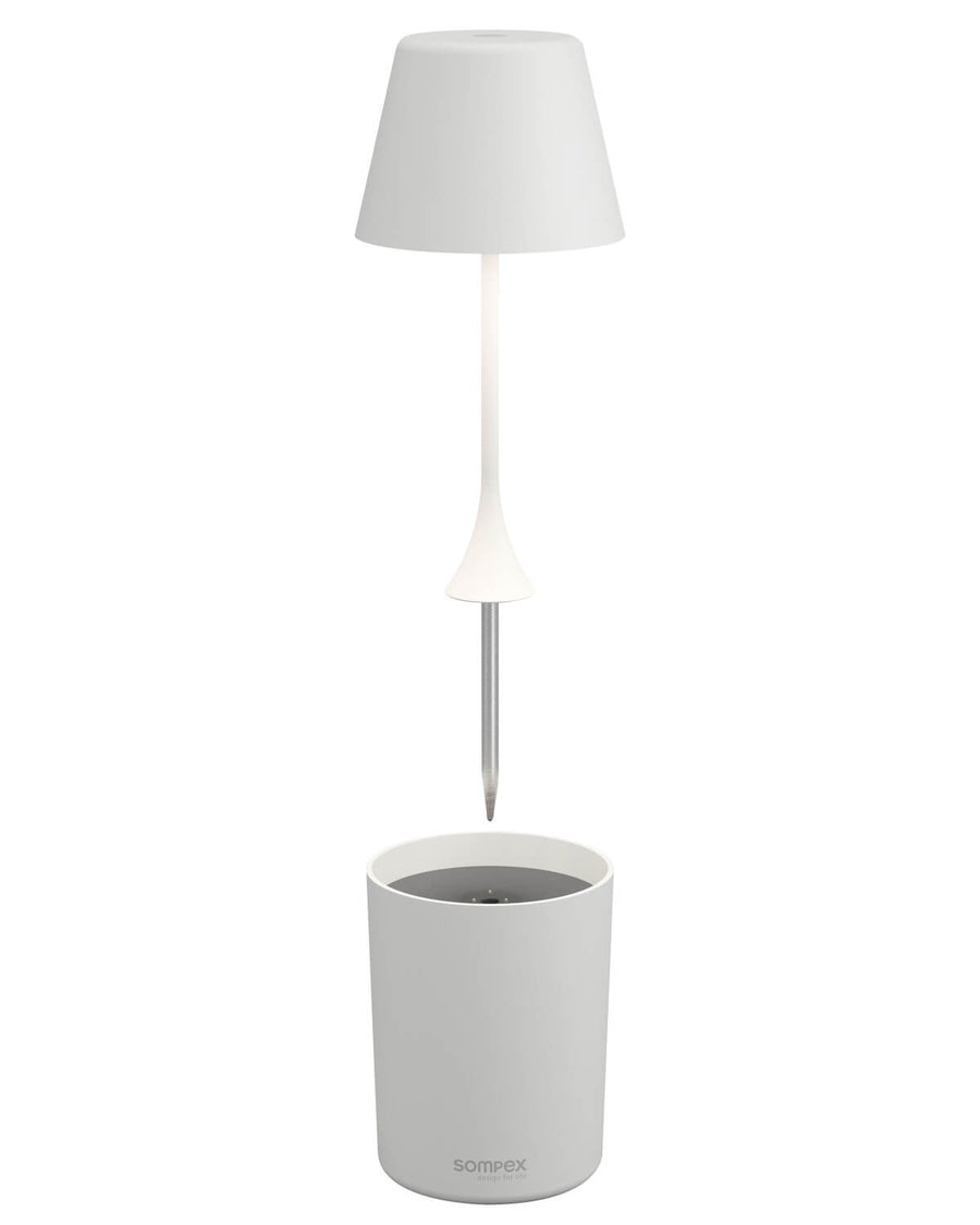 Lampe extérieure Peeky blanche