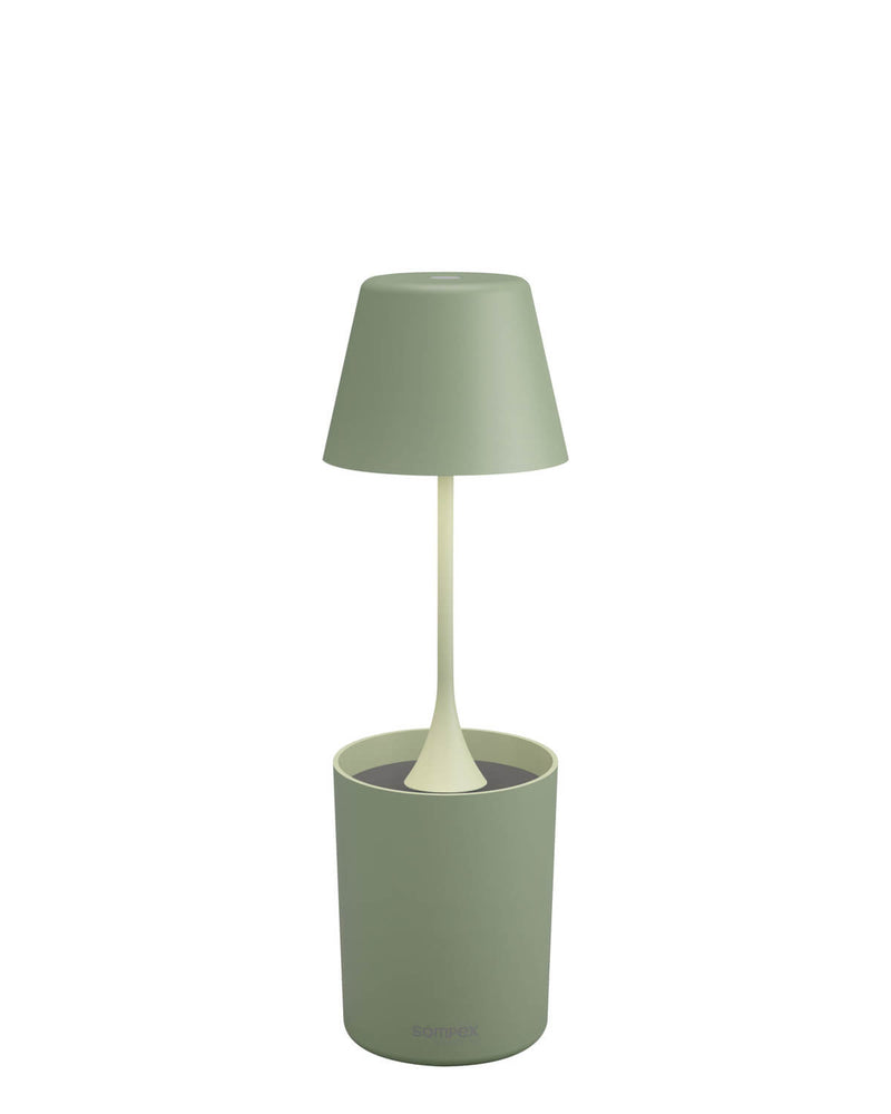Lampe extérieure Peeky vert olive