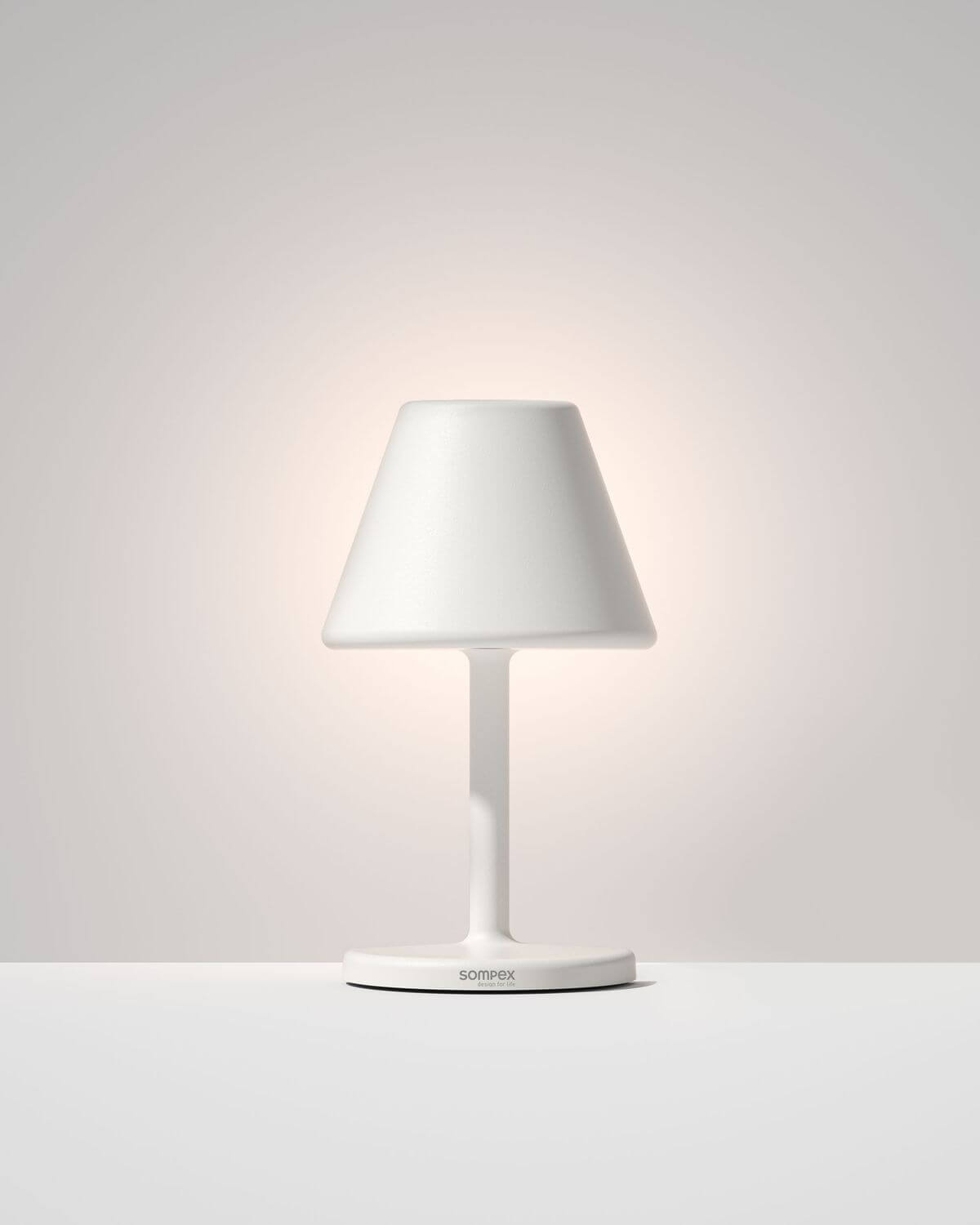 Lampe à poser sans fil Twin blanche