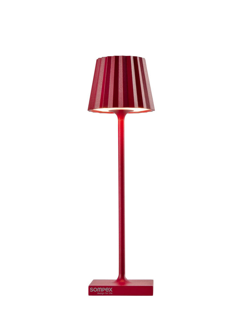 Lampe à poser sans fil Troll Nano rouge
