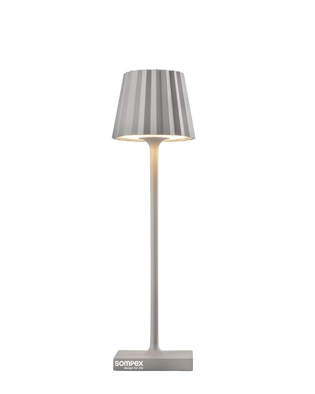 Lampe à poser sans fil Troll Nano grise